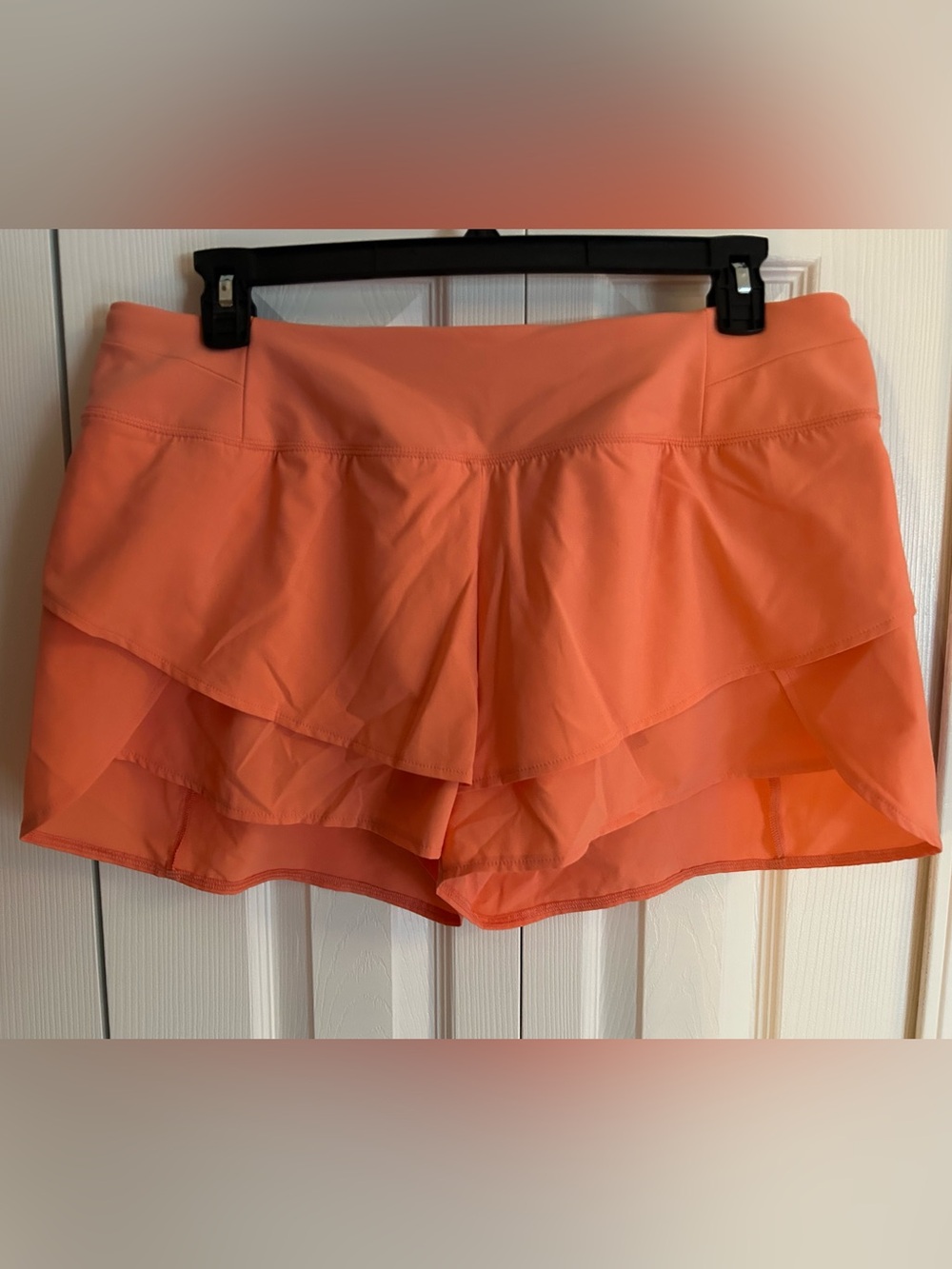CALIA by Carrie Underwood Coral Layered Ruffle Shorts